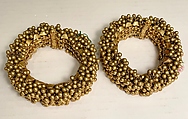 Anklet (Paizeb), One of a Pair, Gold